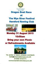 Flyer for 2015 River Festival